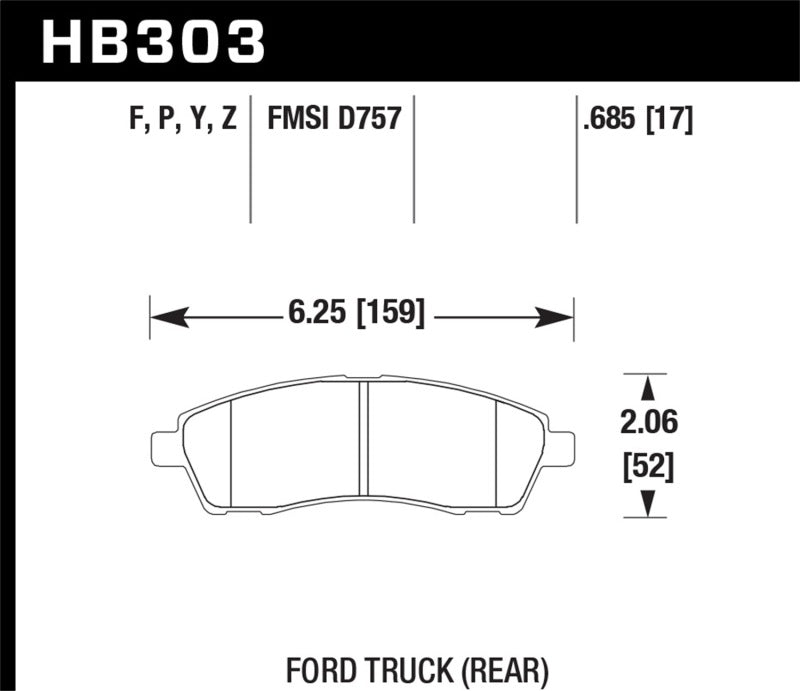Hawk Performance Hawk HPS Street Brake Pads