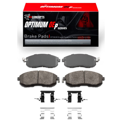 R1 Concepts R1 03-05 Infiniti G35 Front Optimum OE Pads & Hardware Kit