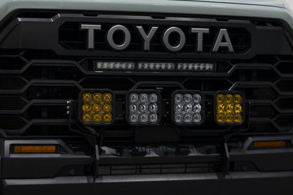 Diode Dynamics 2022 Toyota Tundra SS5 Grille CrossLink Lightbar Kit - Yellow Pro Combo