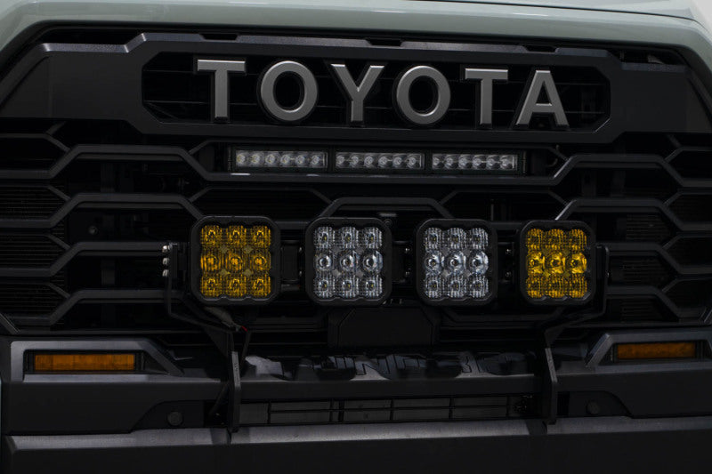 Diode Dynamics 2022 Toyota Tundra SS5 Grille CrossLink Lightbar Kit - Pro White Combo