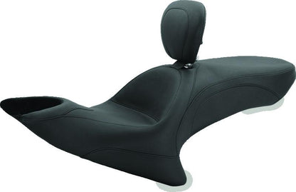 Mustang Motorcycle Mustang 10-17 Victory Cross Roads, Cross Country, Hard-Ball, Magnum Touring 1PC Seat - Black