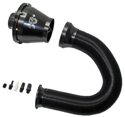 K&N Engineering K&N Universal Apollo Black Cold Air Intake - 70mm OD FLG PP