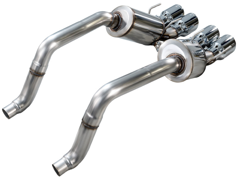 AWE Tuning 09-13 Chevrolet Corvette 6.2L Touring Edition Axle-Back Exhaust w/ Chrome Silver Tips