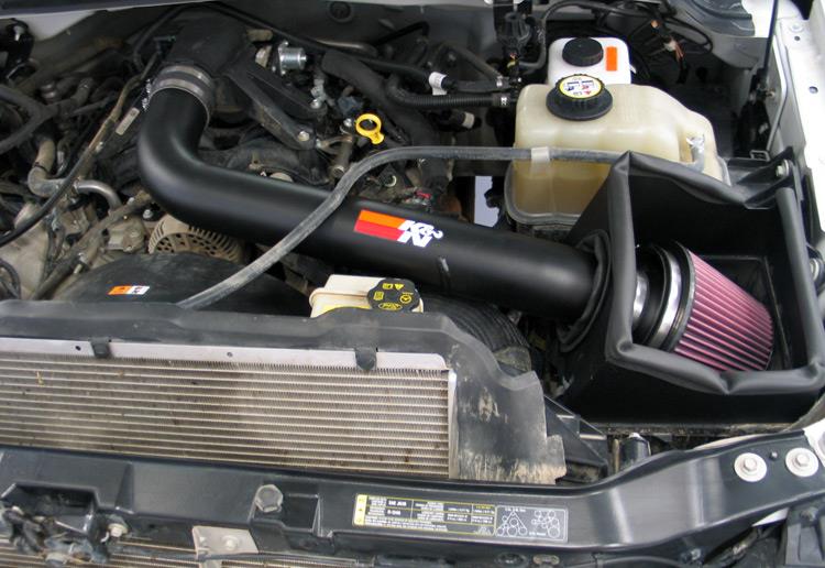 K&N Engineering K&N 07-08 Ford F250 SD V8-5.4L Black High Flow Performance Kit