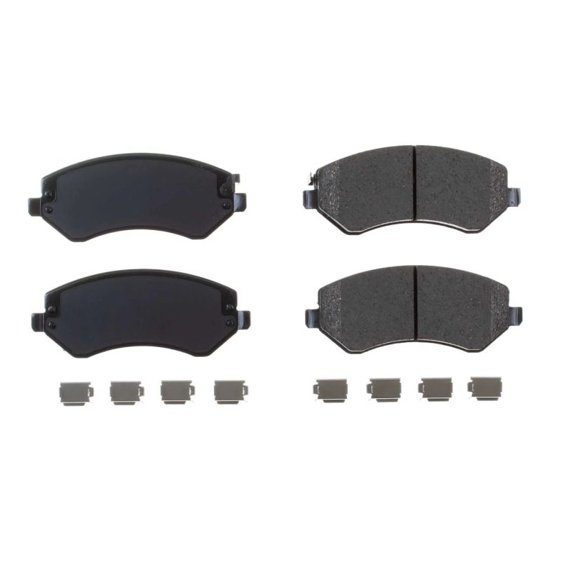 PowerStop Power Stop 04-07 Chrysler Town & Country Front Z17 Evolution Ceramic Brake Pads w/Hardware