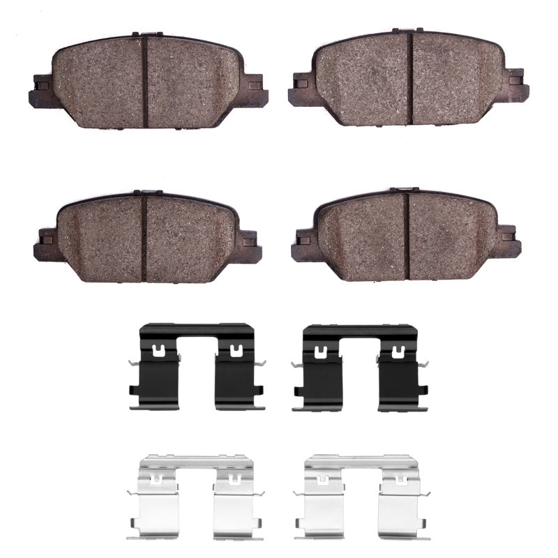 DFC 17-25 Honda CR-V Rear 4000 HybriDynamic Brake Pads and Hardware Kit