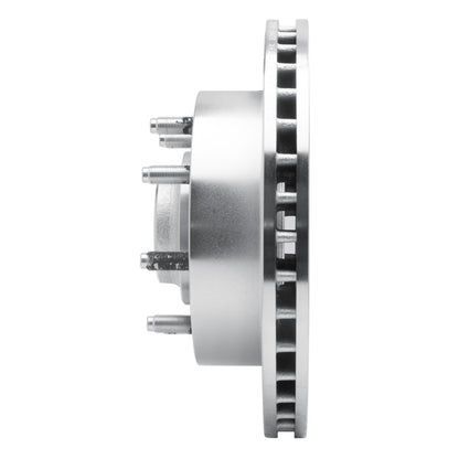 R1 Concepts R1 98-03 Dodge Ram 2500 Van Front Left Drilled & Slotted Silver Brake Rotor