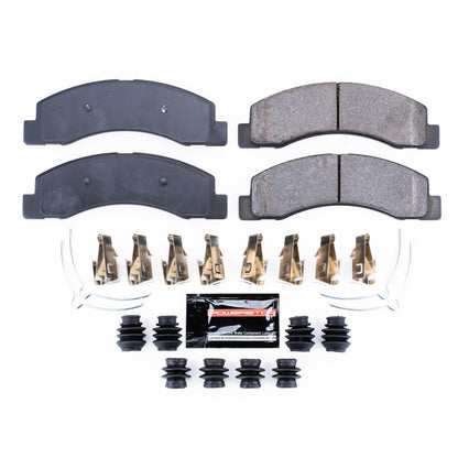 PowerStop Power Stop 00-05 Ford Excursion Front Z23 Evolution Sport Brake Pads w/Hardware