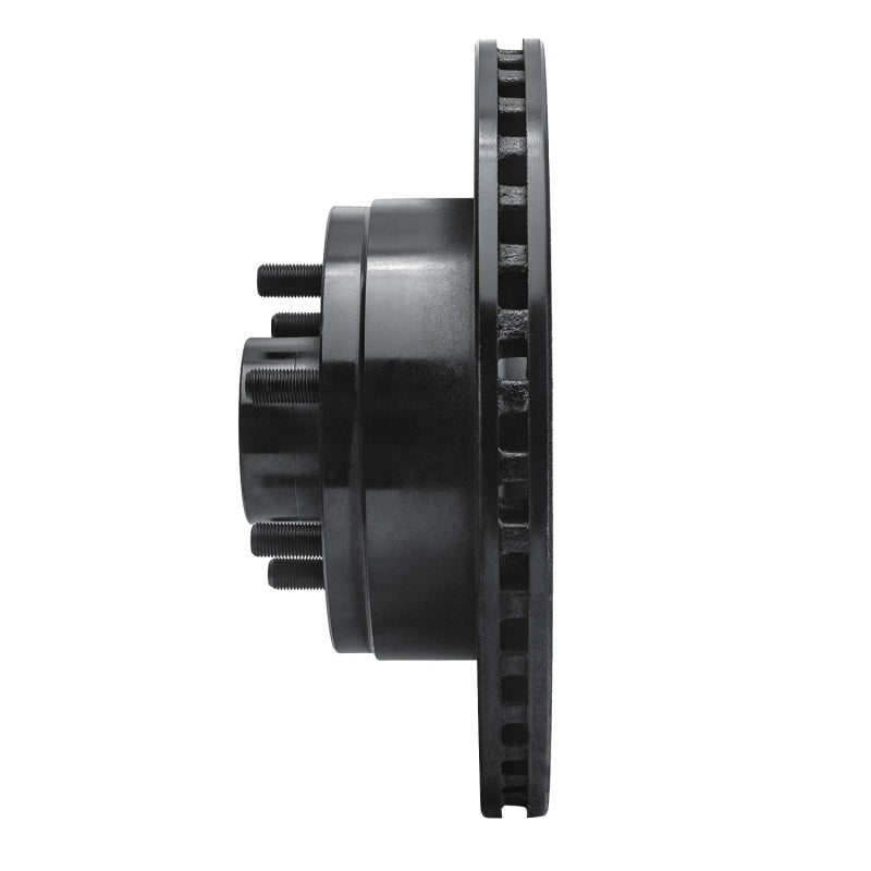 R1 Concepts R1 91-96 Dodge Dakota RWD Front Right Drilled & Slotted Black Brake Rotor