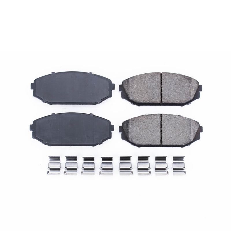 PowerStop Power Stop 01-02 Acura MDX Front Z17 Evolution Ceramic Brake Pads w/Hardware