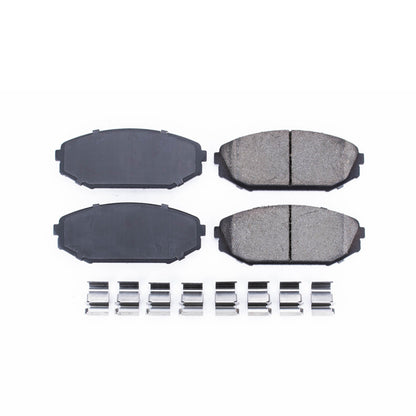 PowerStop Power Stop 01-02 Acura MDX Front Z17 Evolution Ceramic Brake Pads w/Hardware