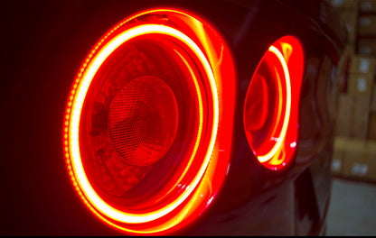 ORACLE Lighting Oracle Chevy Corvette C6 05-13 LED Waterproof Afterburner Kit - Red