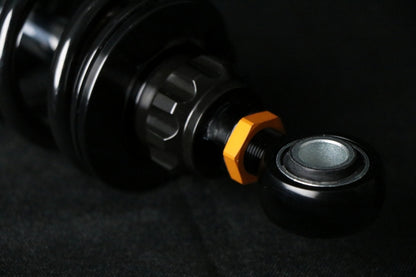 Ohlins Motorcycle USA Ohlins 14-26 Harley FL Touring STX 36 Twin Blackline 13in Blk Reservoir Shocks 150lb - Max 500lb