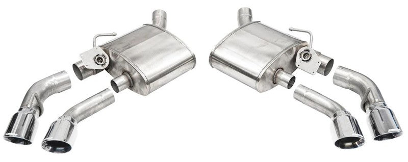 CORSA Performance Corsa 16-24 Chevrolet Camaro SS/ZL1 6.2L V8 Polished Xtreme Axle-Back Exhaust (w/ Factory NPP Valve)
