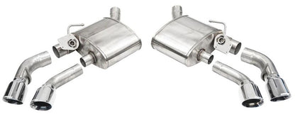 CORSA Performance Corsa 16-24 Chevrolet Camaro SS/ZL1 6.2L V8 Polished Xtreme Axle-Back Exhaust (w/ Factory NPP Valve)
