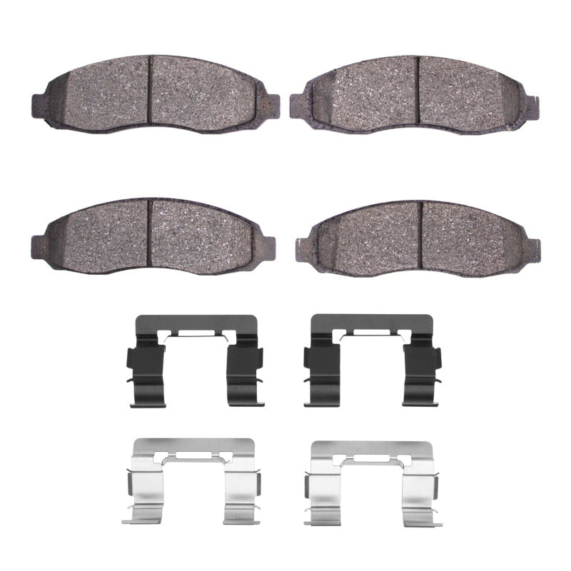 DFC 03-04 Dodge Dakota 4WD Front 4000 HybriDynamic Brake Pads and Hardware Kit