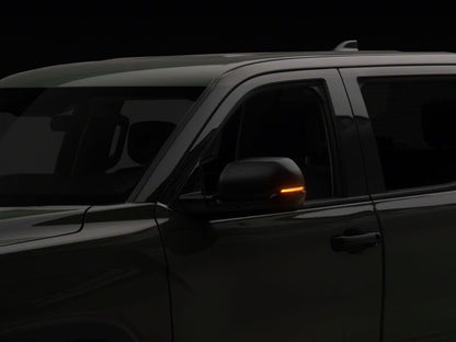 Raxiom 22-26 Toyota Tundra Sequential LED Mirror Lights- Smoked