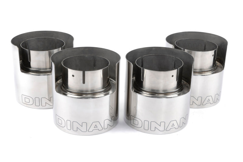 Dinan 23-26 BMW M2 (G87) Valved Axleback Exhaust System - Polished Tips