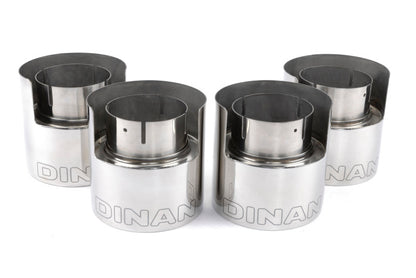 Dinan 23-26 BMW M2 (G87) Valved Axleback Exhaust System - Polished Tips