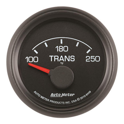 Autometer Factory Match Ford 52.4mm Short Sweep Electronic 100-250 Deg F Transmission Temp Gauge