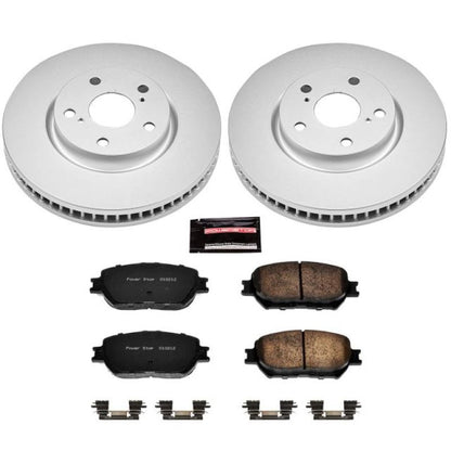 PowerStop Power Stop 2006 Lexus GS300 Front Z17 Evolution Geomet Coated Brake Kit