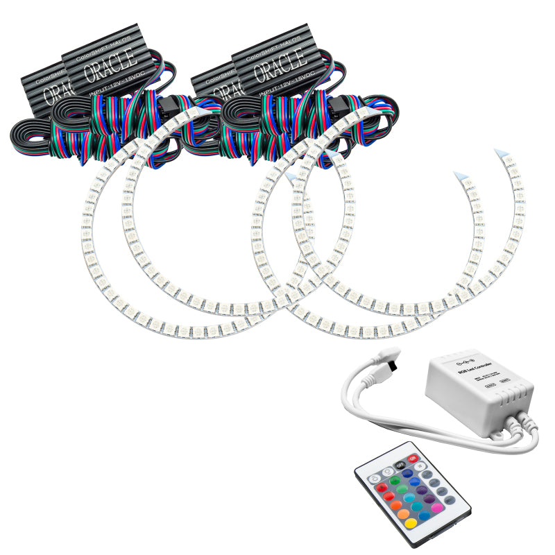 ORACLE Lighting Oracle Acura RSX 02-04 Halo Kit - ColorSHIFT w/ Simple Controller
