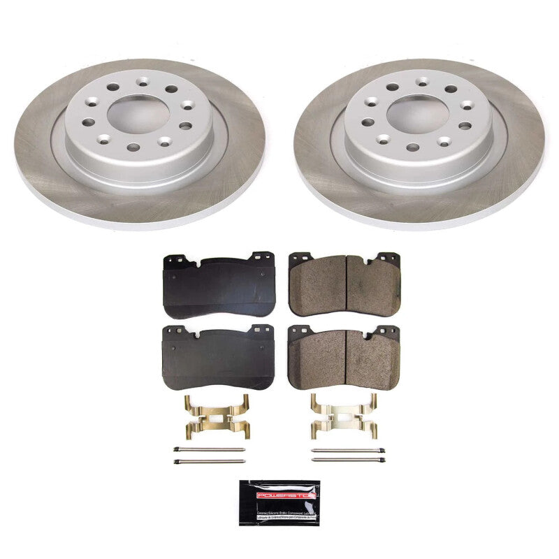 PowerStop Power Stop 2022 GMC Terrain Rear Semi-Coated Rotor Kit