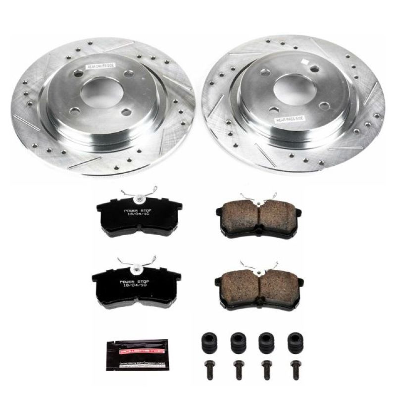 PowerStop Power Stop 02-04 Ford Focus Rear Z23 Evolution Sport Brake Kit