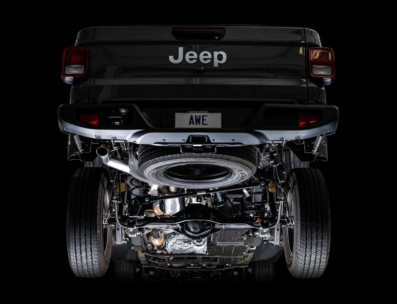 AWE Tuning 20-21 Jeep Gladiator JT 3.6L Trail Edition Cat-Back Exhaust