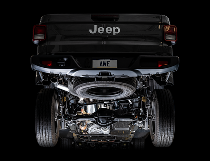 AWE Tuning 20-21 Jeep Gladiator JT 3.6L Trail Edition Cat-Back Exhaust