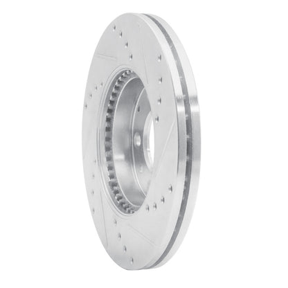 R1 Concepts R1 03-05 Mazda 6 Front Left Drilled & Slotted Silver Brake Rotor