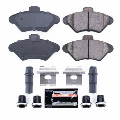 PowerStop Power Stop 94-98 Ford Mustang Front Z23 Evolution Sport Brake Pads w/Hardware