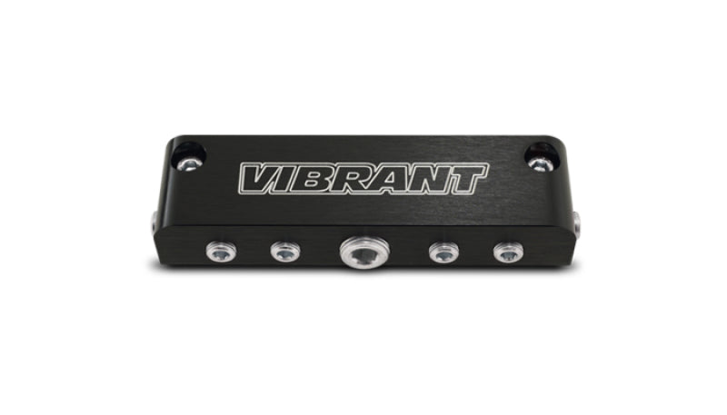 Vibrant Aluminum Vacuum Manifold (new design) - Black