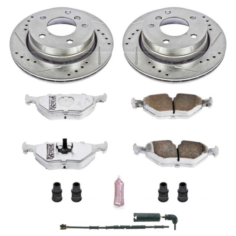 PowerStop Power Stop 2000 BMW 323Ci Rear Z26 Street Warrior Brake Kit