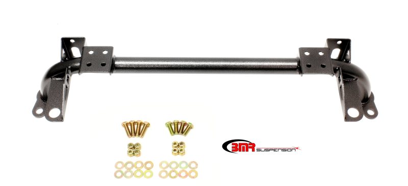 BMR Suspension BMR 05-14 S197 Mustang Radiator Support w/ Sway Bar Mount - Black Hammertone