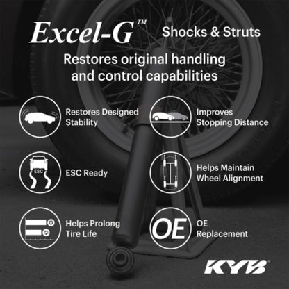 KYB 22-24 Hyundai Tucson AWD 2.5L / 23-24 Tucson Hybrid 1.6L / KIA Sportage AWD Excel-G Shock - Rear