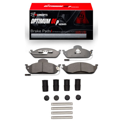 R1 Concepts R1 98-05 Mercedes-Benz ML320 Front Optimum OE Pads & Hardware Kit