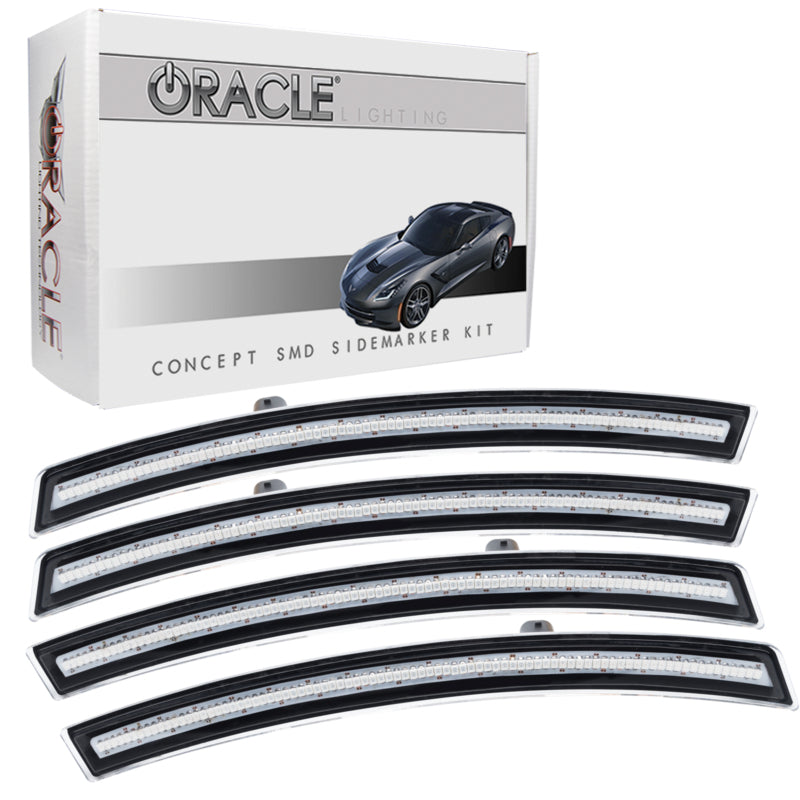 ORACLE Lighting Oracle Chevrolet Corvette C7 Concept Sidemarker Set - Clear - No Paint