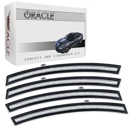 ORACLE Lighting Oracle Chevrolet Corvette C7 Concept Sidemarker Set - Clear - No Paint