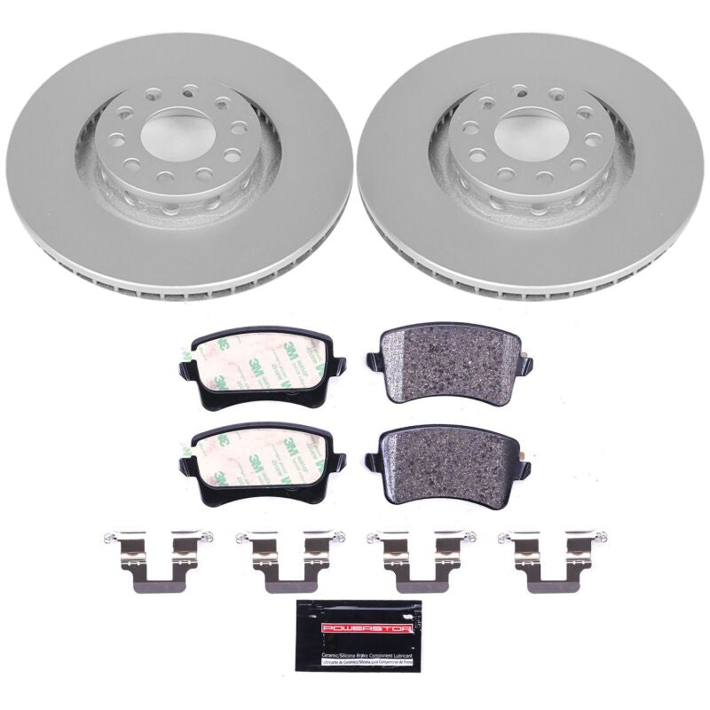 PowerStop Power Stop 02-04 Volkswagen Passat Front Euro-Stop Brake Kit