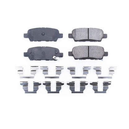 PowerStop Power Stop 2013 Infiniti EX37 Rear Z17 Evolution Ceramic Brake Pads w/Hardware