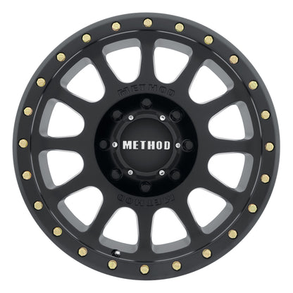 Method Wheels Method MR305 NV 18x9 -12mm Offset 8x6.5 130.81mm CB Matte Black Wheel