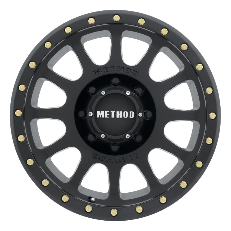 Method Wheels Method MR305 NV 20x10 -18mm Offset 8x180 130.81mm CB Matte Black Wheel