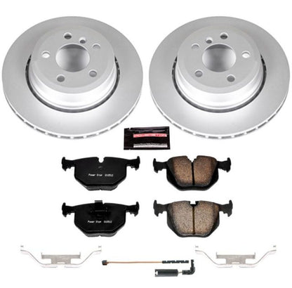 PowerStop Power Stop 04-10 BMW X3 Rear Z23 Evolution Sport Coated Brake Kit