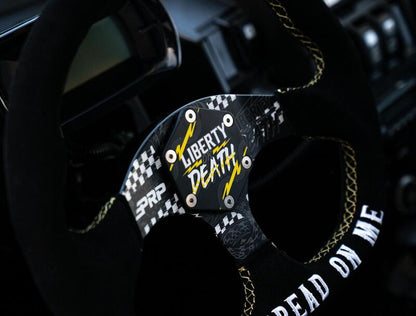 PRP Seats PRP Steering Wheel Center Cap Liberty or Death