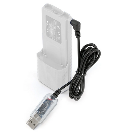 Rugged Radios USB Charging Cable for R1 - V3 - GMR2 and GMR2 PLUS Handheld Radios
