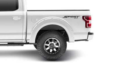 Bushwacker 18-19 Ford F-150 Pocket Style Flares 4 pc - Oxford White