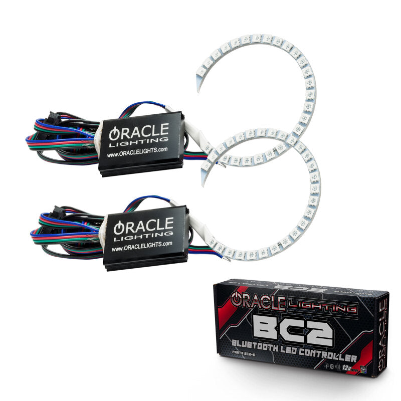 ORACLE Lighting Oracle Dodge Charger 15-21 Projector Halo Kit - ColorSHIFT w/ BC1 Controller