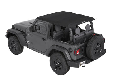 Bestop 18-26 Jeep Wrangler JL 2-Door Trektop (Premium Black Twill)