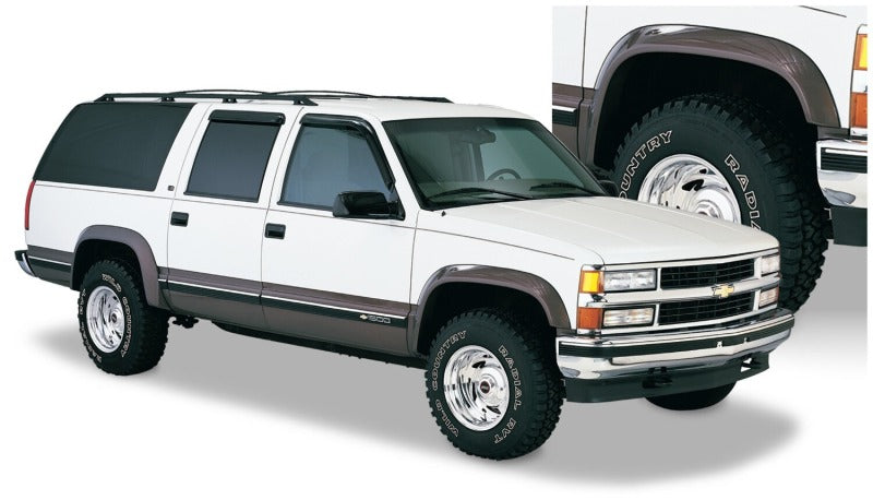 Husky Liners 92-94 Chevrolet Blazer EAF Style Black Fender Flares - 4pc